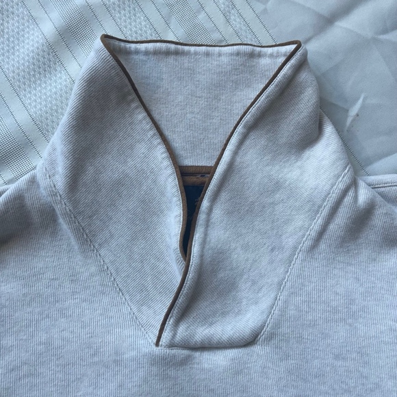 Brooks Brothers Casual Cotton Cream Pullover Sweater XXL Preppy Classic Knit - Picture 8 of 10